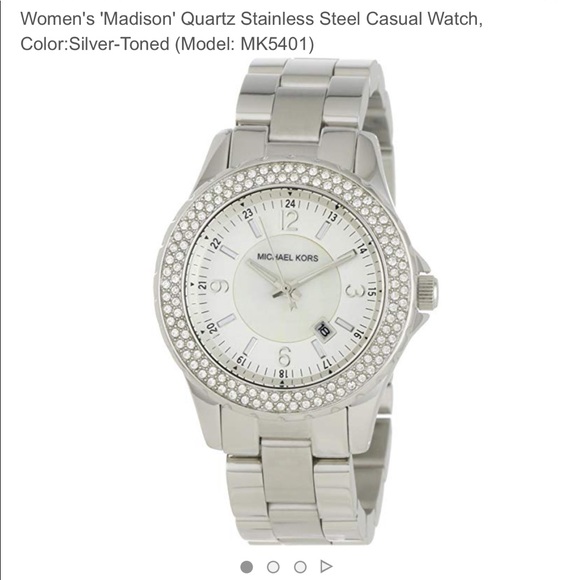 Michael Kors Accessories - Michael Kors silver watch!